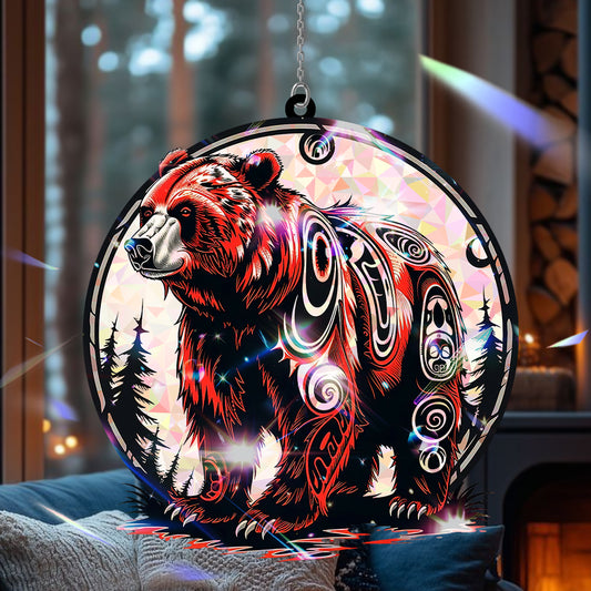Bear Hologram Ornament