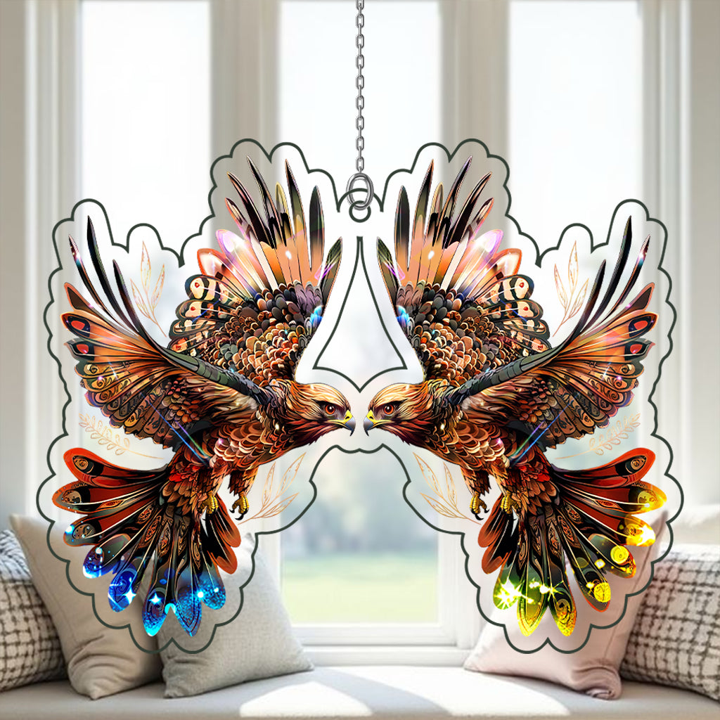 Hawk Hologram Ornament - CT52789