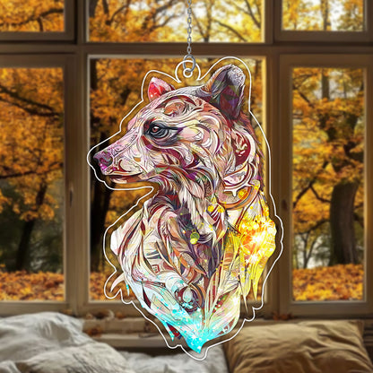 Bear Hologram Ornament - CT52789