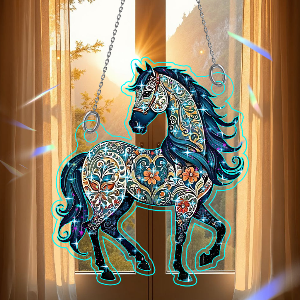 Horse Hologram Ornament
