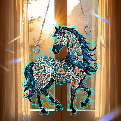 Horse Hologram Ornament