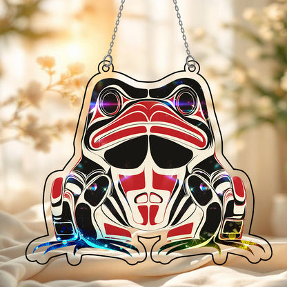 Frog Hologram Ornament - CT52789