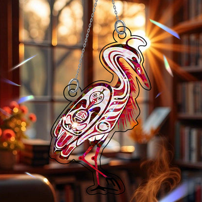 Heron Hologram Ornament