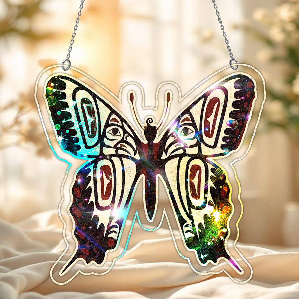 Butterfly  Hologram Ornament - CT52789