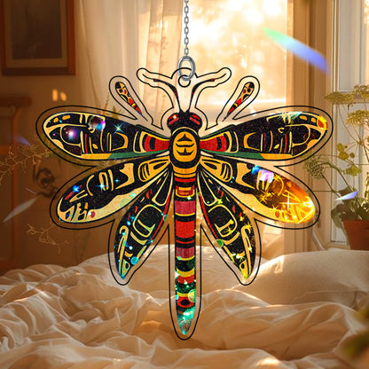 Dragonfly Hologram Ornament - CT52789