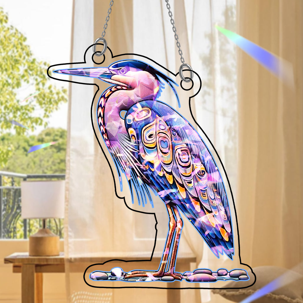 Heron Hologram Ornament - CT52789