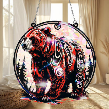 Bear Hologram Ornament - CT52789