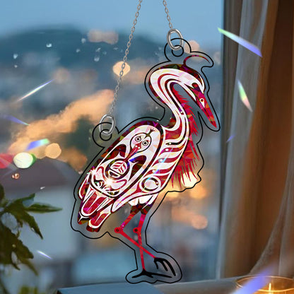 Heron Hologram Ornament