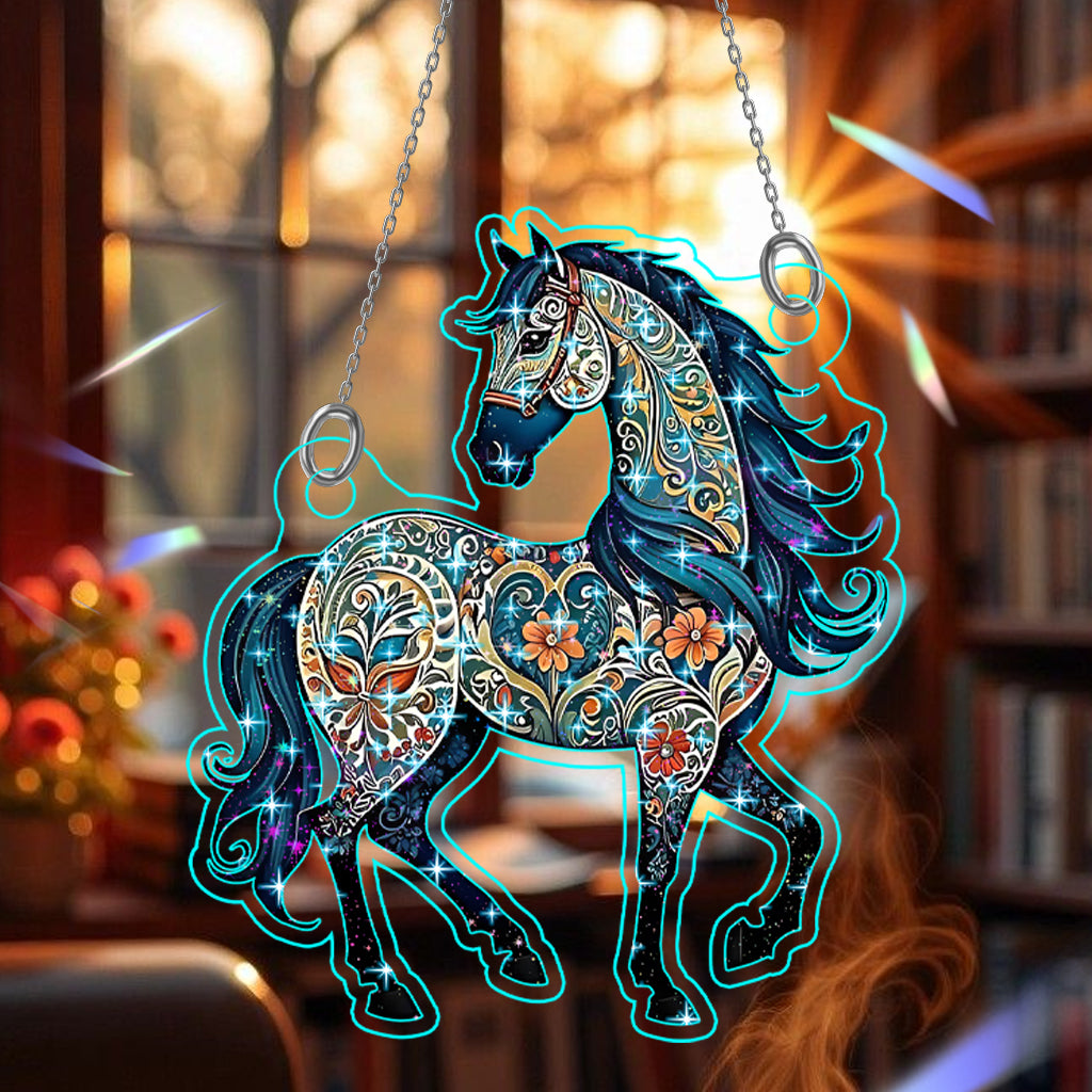 Horse Hologram Ornament