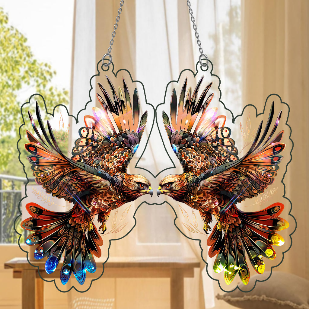 Hawk Hologram Ornament - CT52789