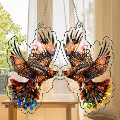 Hawk Hologram Ornament - CT52789