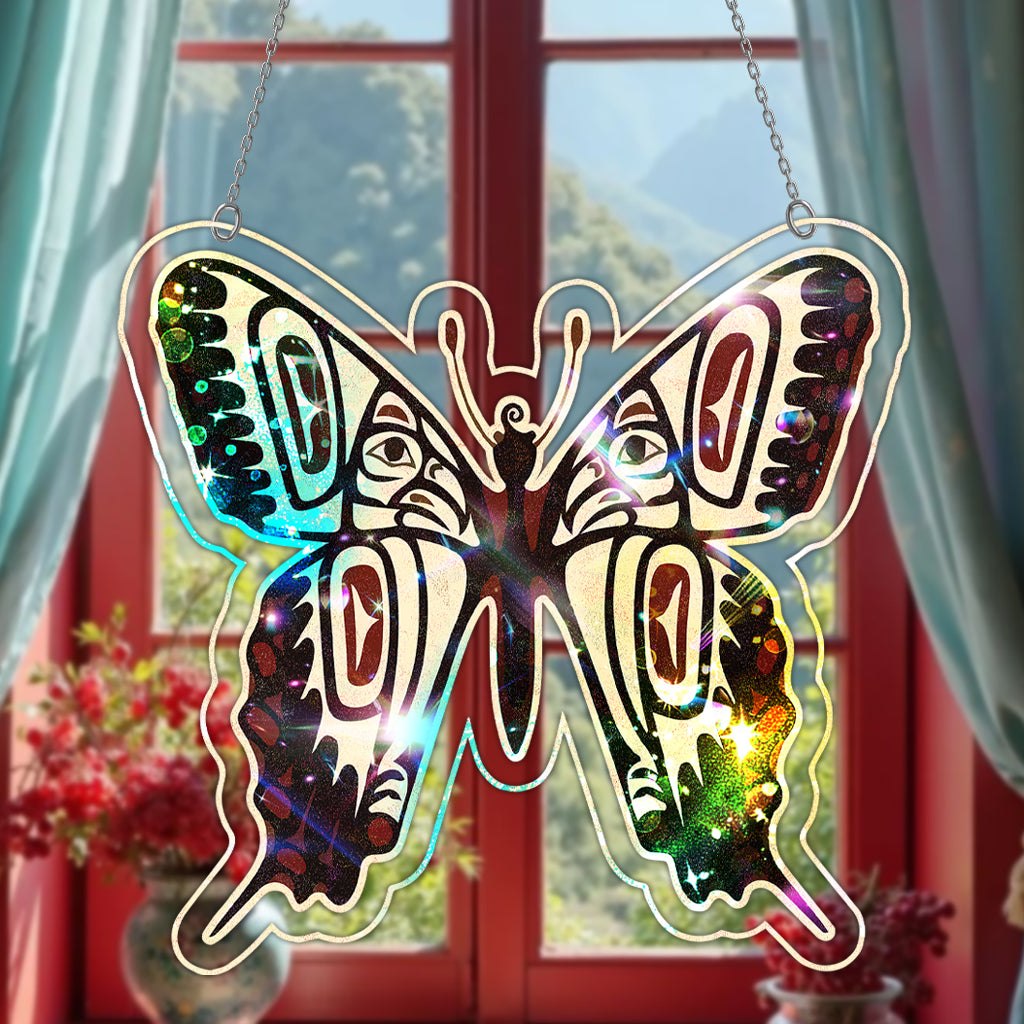 Butterfly  Hologram Ornament - CT52789