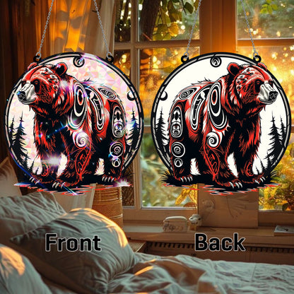 Bear Hologram Ornament - CT52789