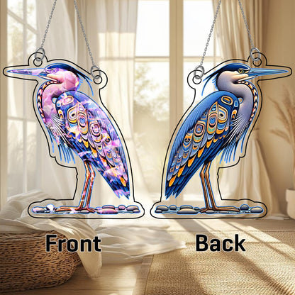 Heron Hologram Ornament - CT52789
