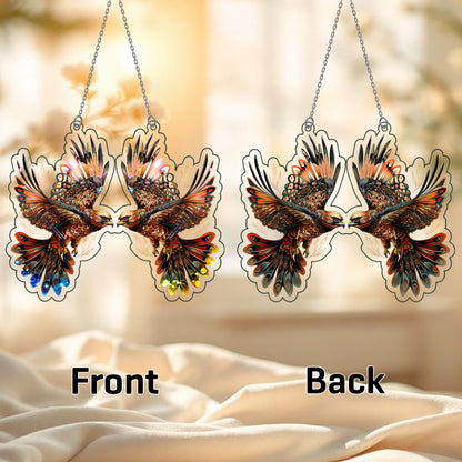 Hawk Hologram Ornament - CT52789