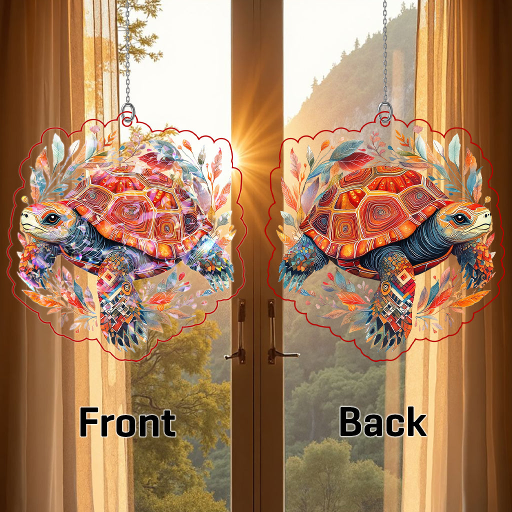 Turtle Hologram Ornament - CT52789