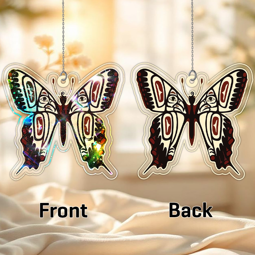 Butterfly  Hologram Ornament - CT52789