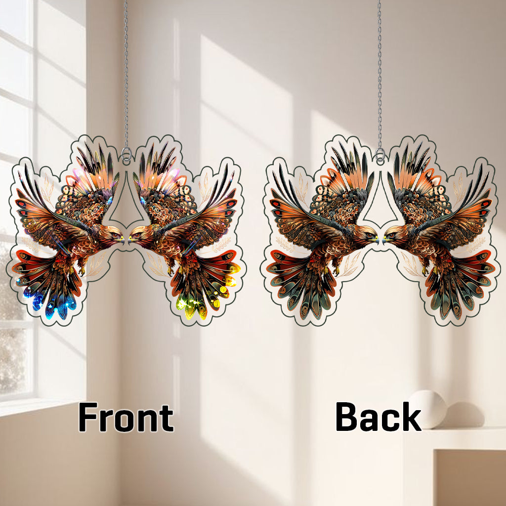 Hawk Hologram Ornament - CT52789