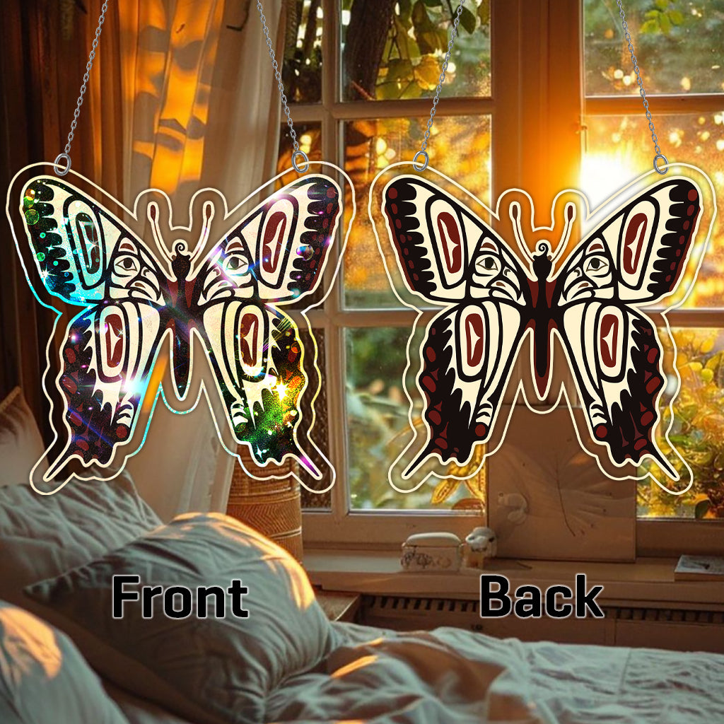 Butterfly  Hologram Ornament - CT52789