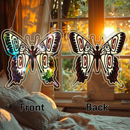 Butterfly  Hologram Ornament - CT52789