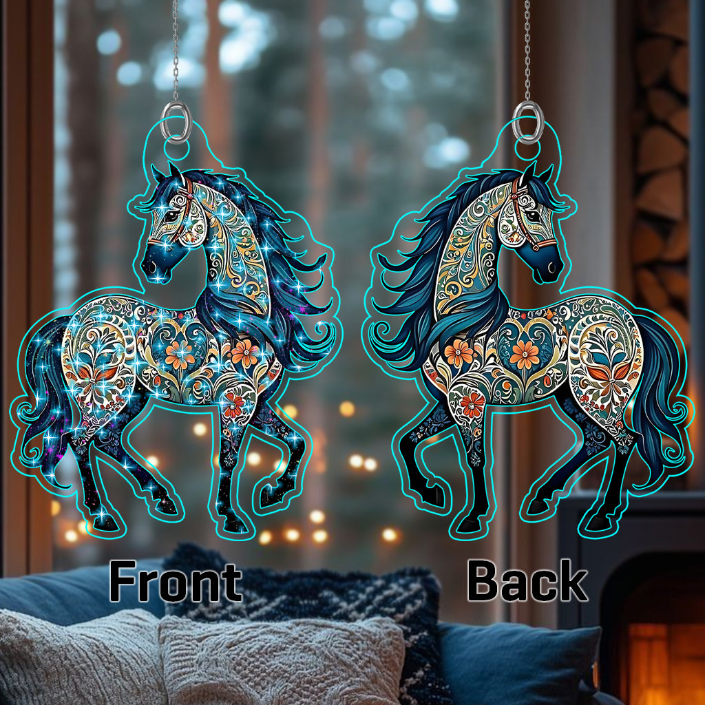 Horse Hologram Ornament