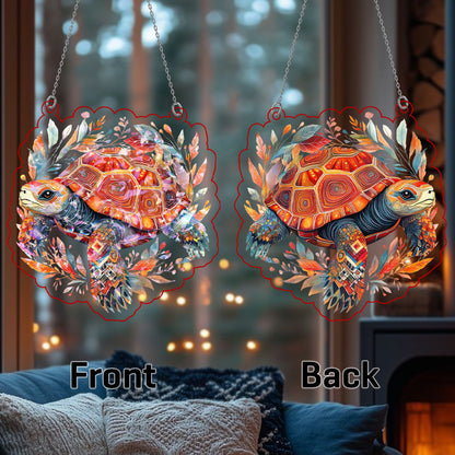 Turtle Hologram Ornament - CT52789