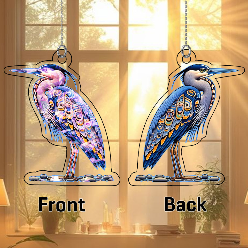 Heron Hologram Ornament - CT52789