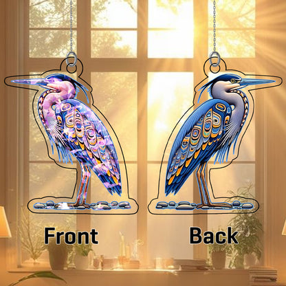 Heron Hologram Ornament - CT52789