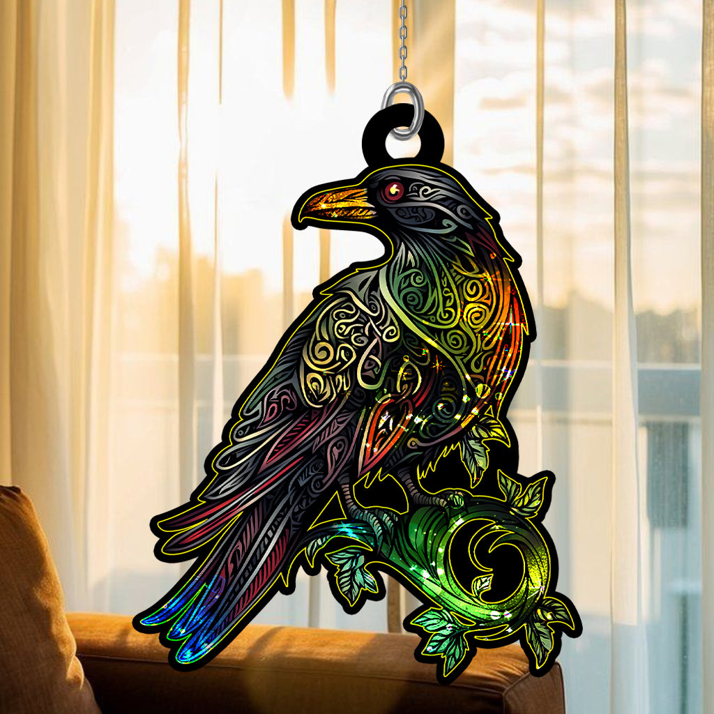 Raven Hologram Ornament