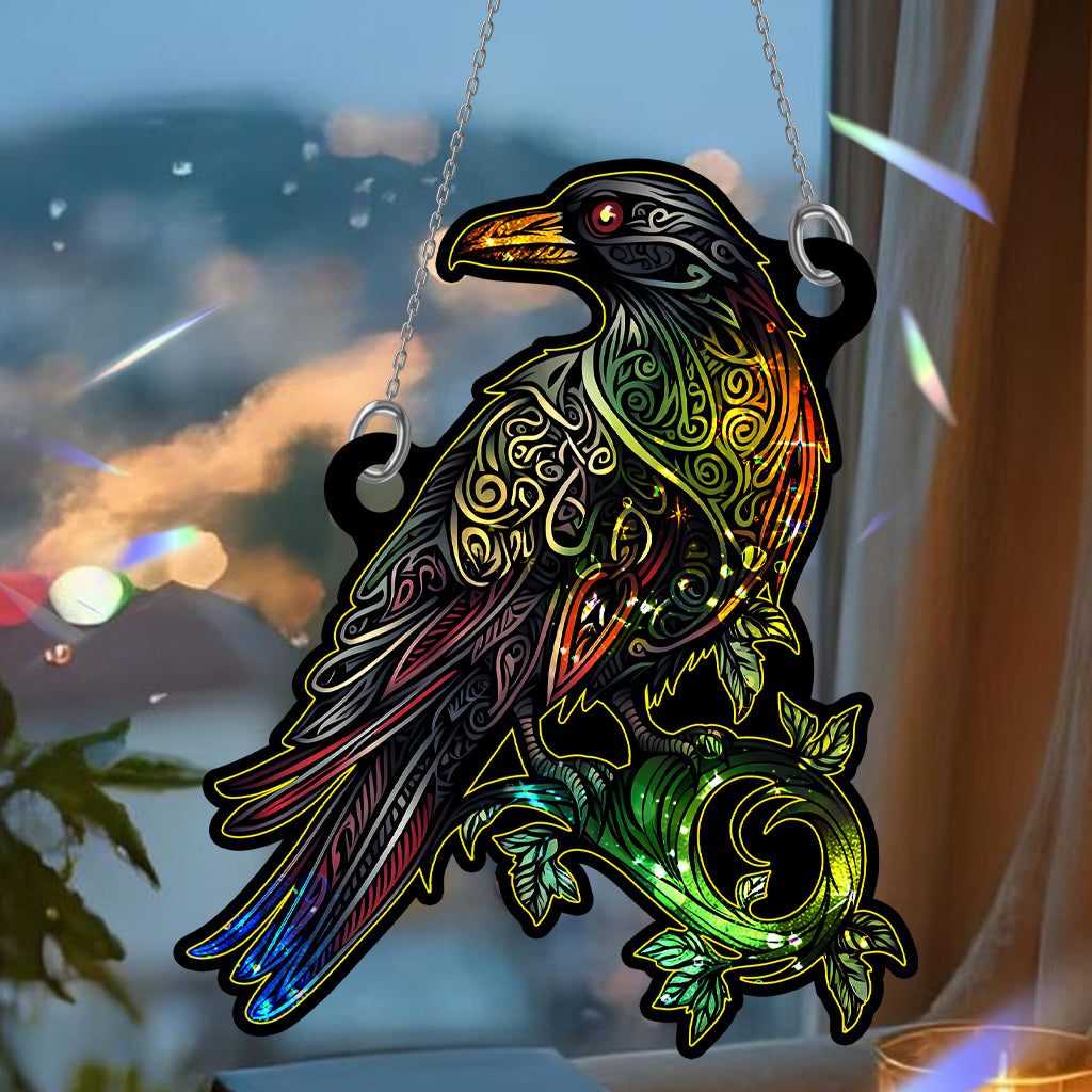 Raven Hologram Ornament