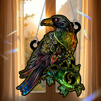 Raven Hologram Ornament
