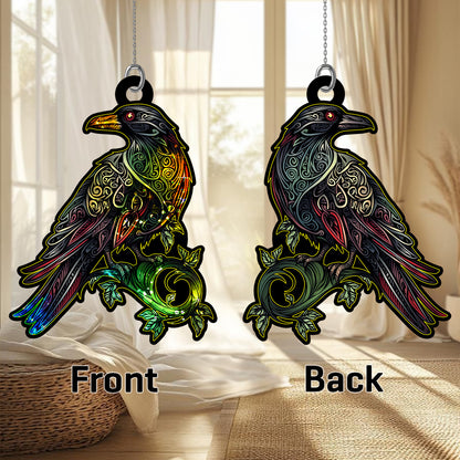 Raven Hologram Ornament