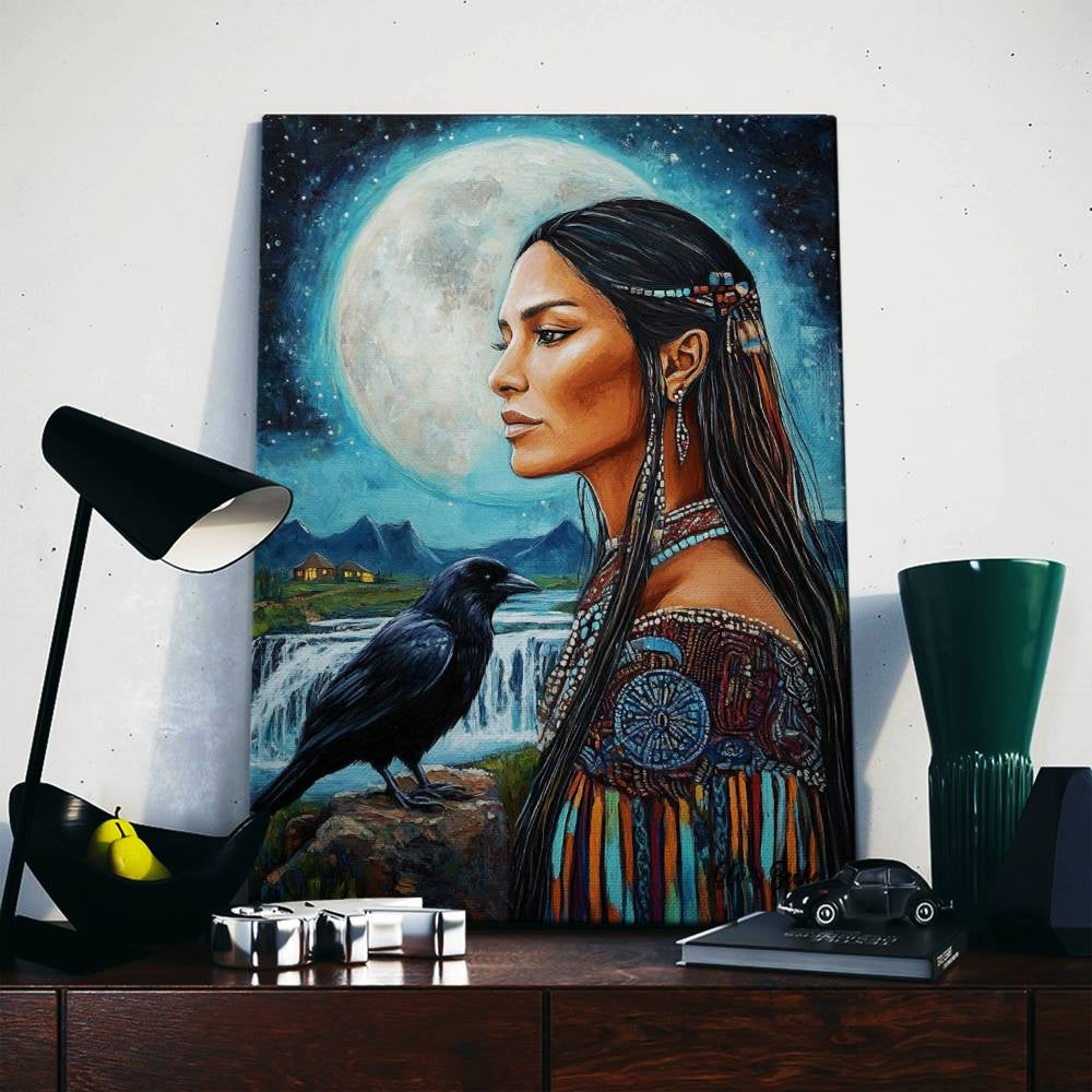 Native Women Canvas