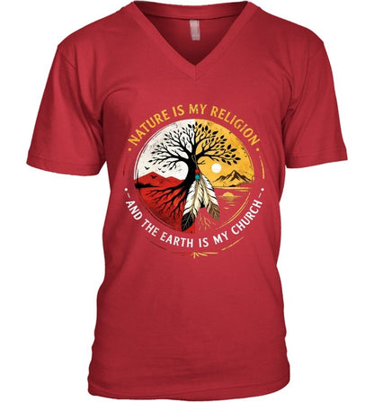 NATURE IS MY RELIGION  AND THE EARTH IS MY CHURCH