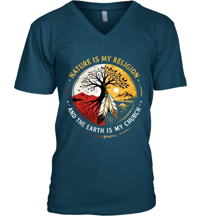 NATURE IS MY RELIGION  AND THE EARTH IS MY CHURCH