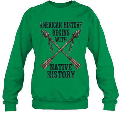 AMERICAN HISTORY BEGINS WITH NATIVE HISTORY