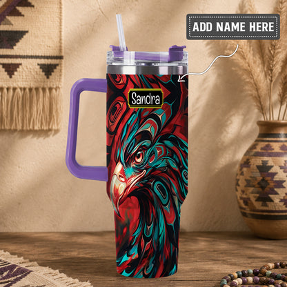 Eagle Storm Spirit Personalized Tumbler