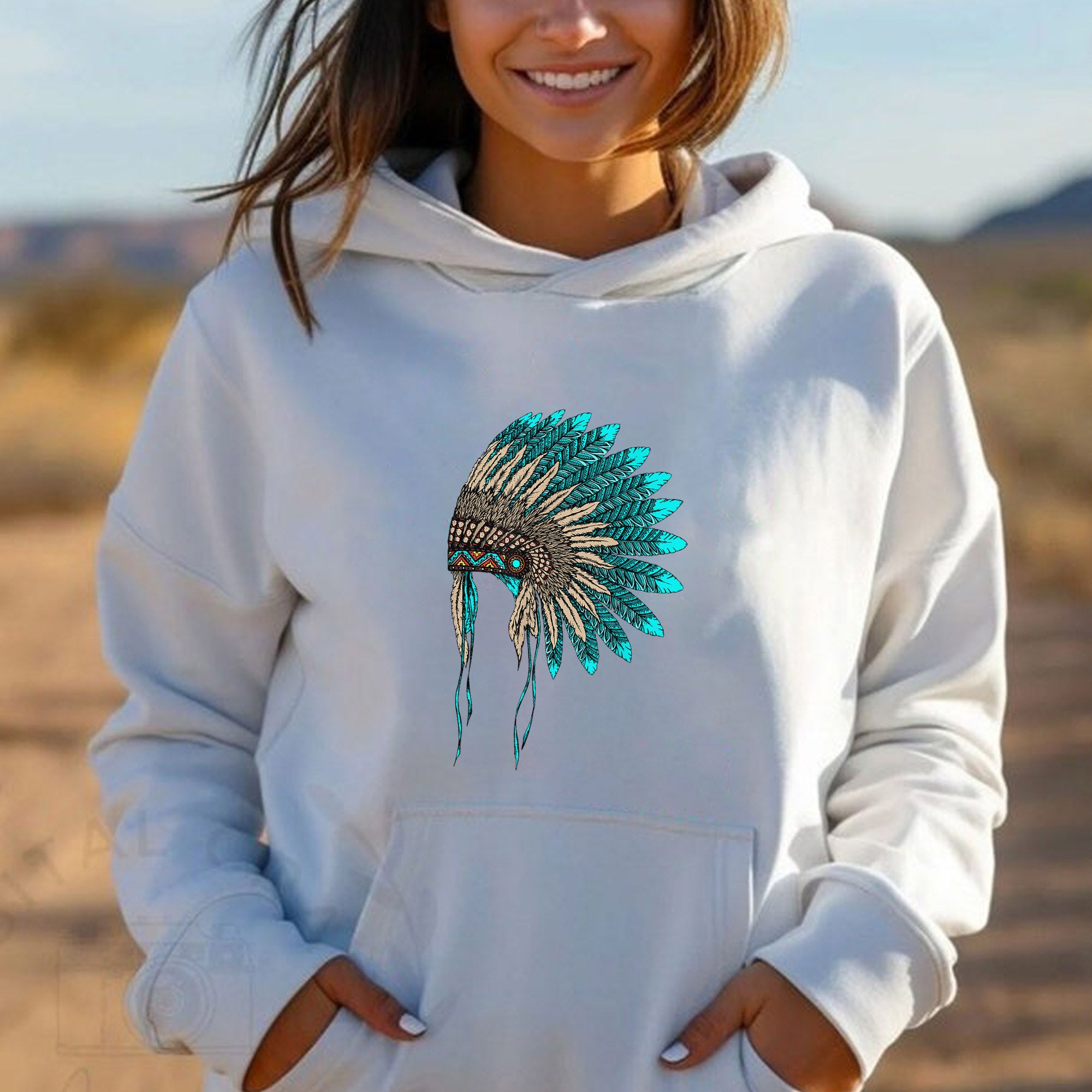 MMIW Awareness - Indigenous Blue Leather Hat Shirt 221