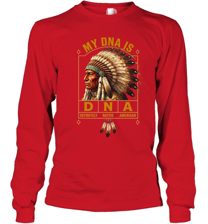 MY DNA IS DEFINITELY - NATIVE - AMERICAN