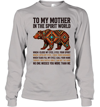 TO MY MOTHER IN THE SPIRIT WORLD