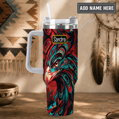 Eagle Storm Spirit Personalized Tumbler