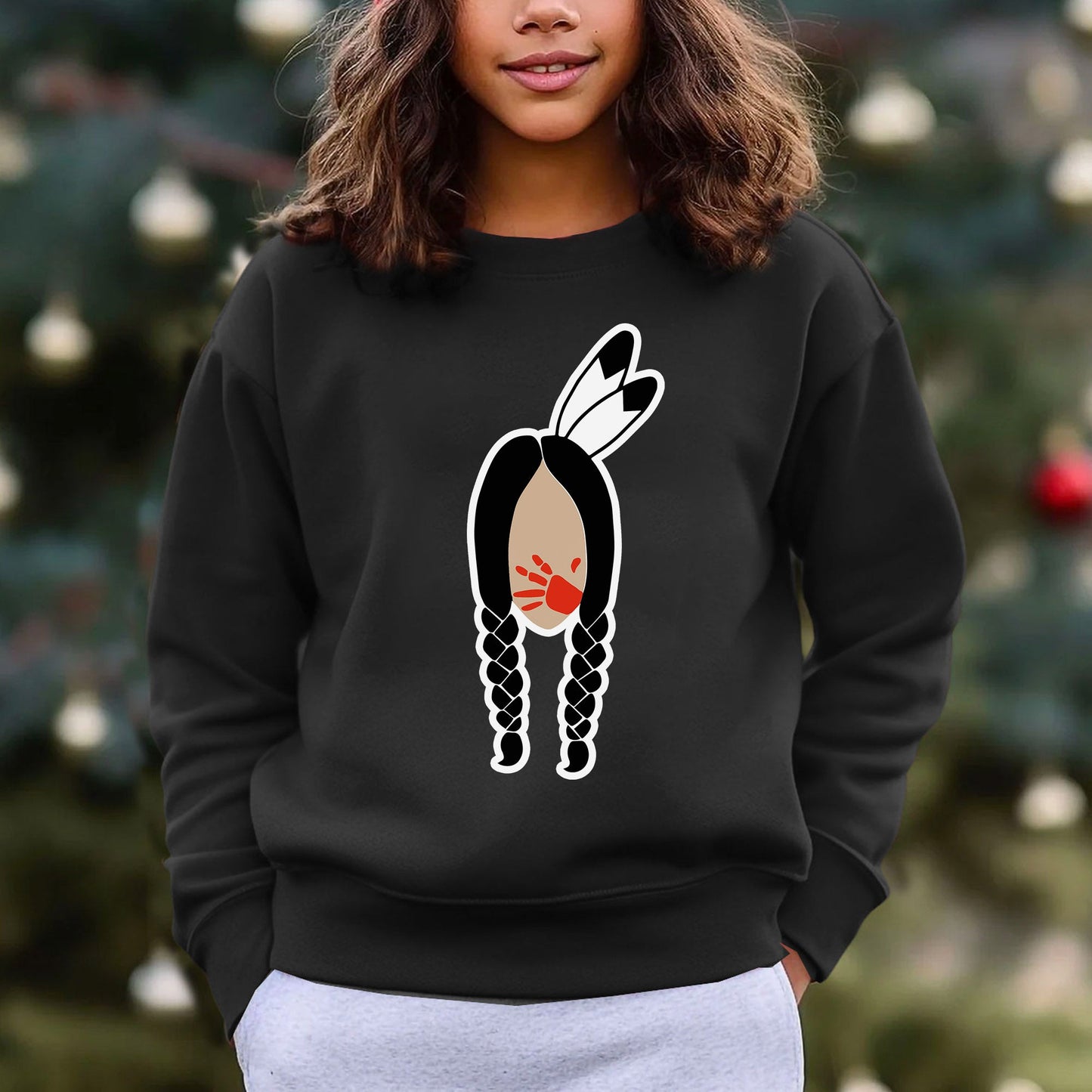 MMIW Awareness Indigenous Hair Clip Unisex T-Shirt/Hoodie/Sweatshirt