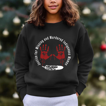 MMIW Awareness - Justice For MMIW Red Hands Shirt 234