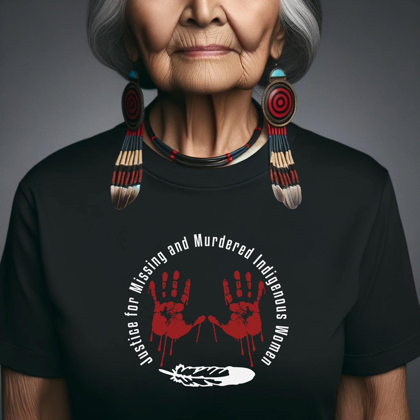 MMIW Awareness - Justice For MMIW Red Hands Shirt 234