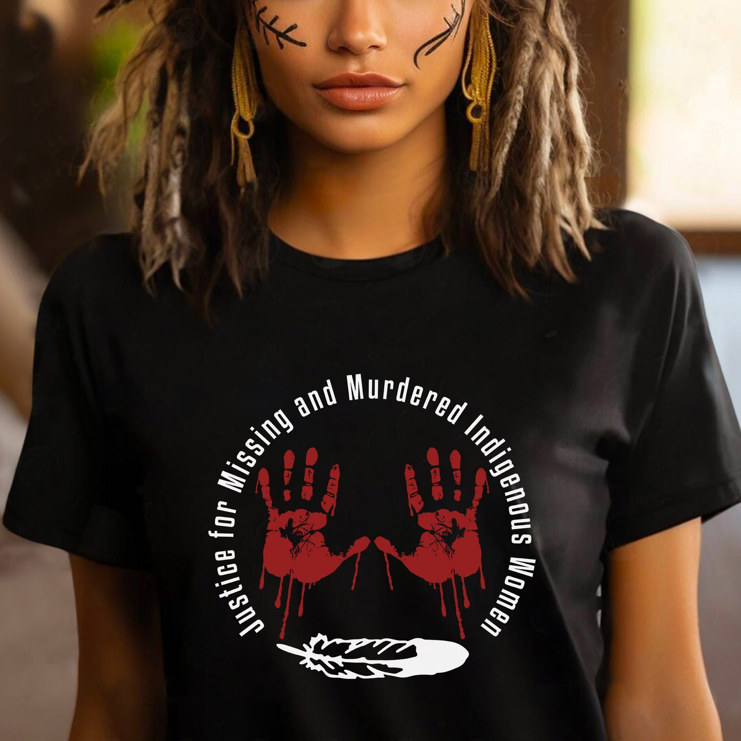 MMIW Awareness - Justice For MMIW Red Hands Shirt 234
