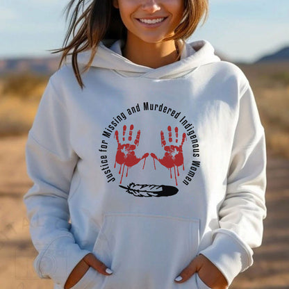 MMIW Awareness - Justice For MMIW Red Hands Shirt 234
