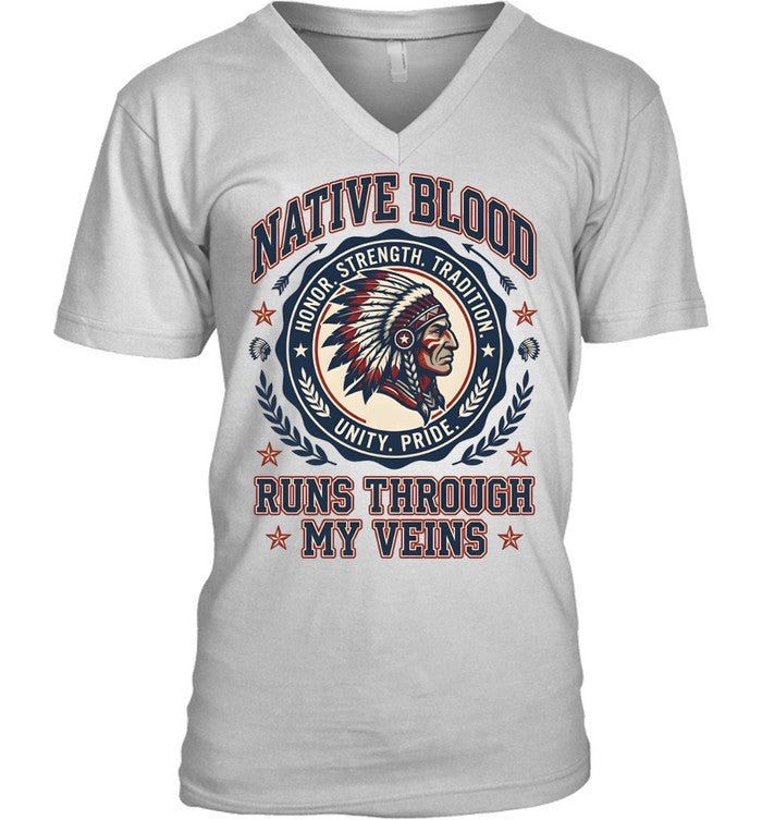 NATIVE BLOOD RUNS THROUGH MY VEINS