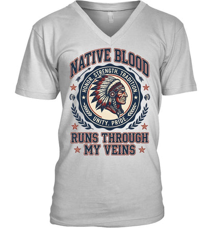 NATIVE BLOOD RUNS THROUGH MY VEINS