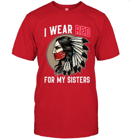 I WEAR RED FOR MY SISTERS