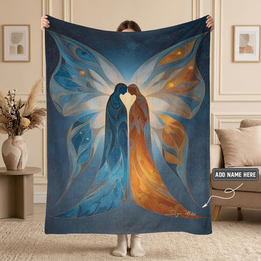 Sacred Feminine Light Personalized Premium Blanket